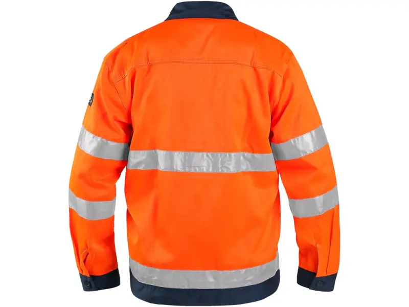 Blůza CXS NORWICH, výstražná, pánská, oranžovo-modrá, vel. 48